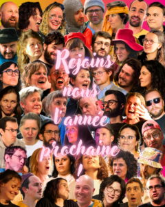 Rejoins-nous l'année prochaine !